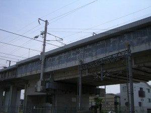 新幹線の高架
